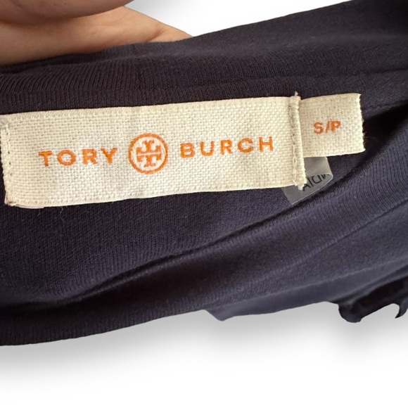 Tory Burch Navy Emilia Mini Dress Size Small - Picture 10 of 12